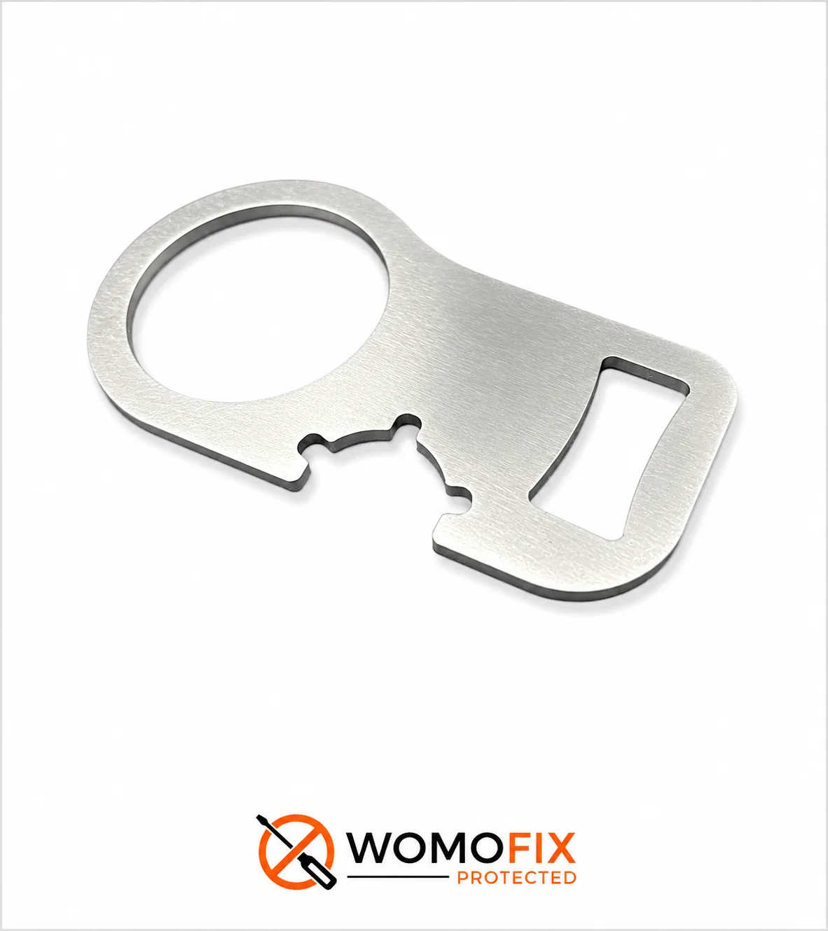 WOMOFIX BlueLock AdBlue-Sicherung aus Edelstahl mit integriertem Schlüssel